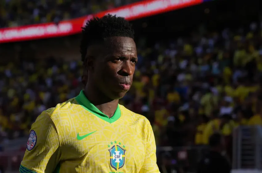  Vini Jr. pede desculpas por ter desfalcado Brasil em jogo decisivo.