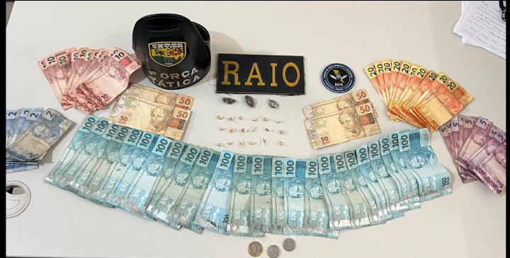 Brejo Santo: CPRaio realiza mais uma prisão por tráfico de drogas.