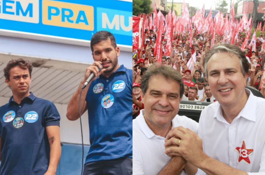André e Evandro realizam atos com padrinhos políticos nesta quinta-feira (24).