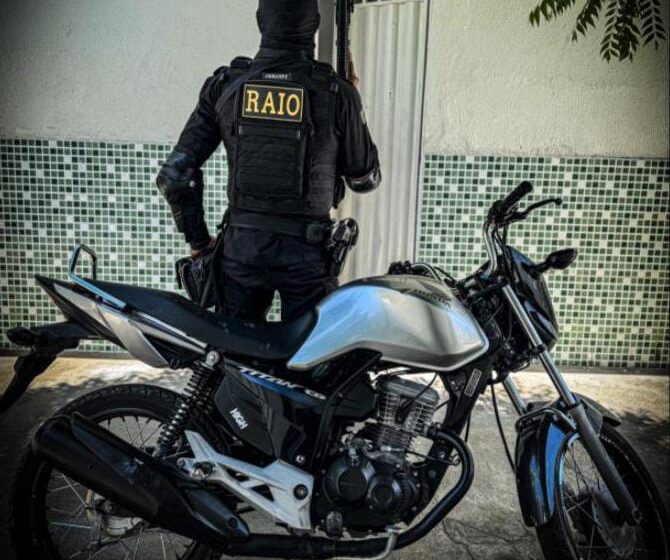  Brejo Santo: Equipe BPRAIO recupera moto roubada.