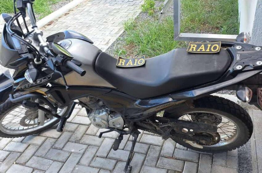 Jardim: CPRAIO efetua prisão por sinais de adulteração em moto