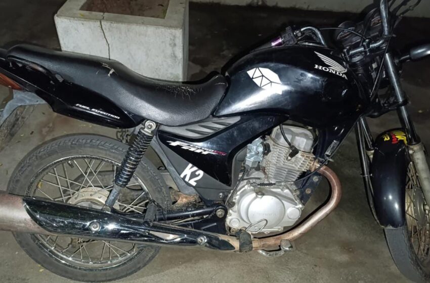 Brejo Santo: Equipe RAIO realiza apreensão de moto adulterada.