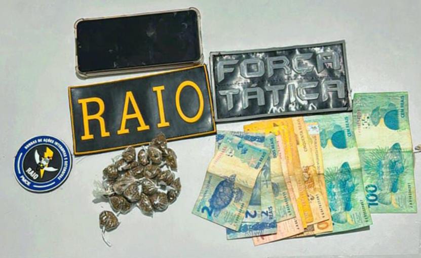 Nova Russas: Equipe RAIO efetua prisão por Drogas.