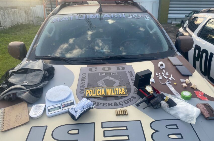  Milagres: Polícia efetua apreensão de Drogas ilícitas.