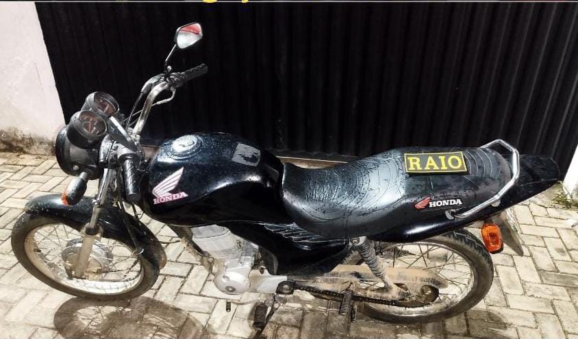  Crato: BPRAIO recupera moto subtraída por extorsão.