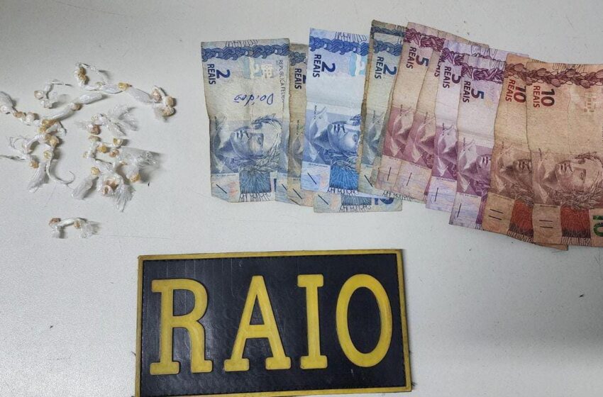  Missão Velha: Equipe RAIO efetua prisão por tráfico de drogas.