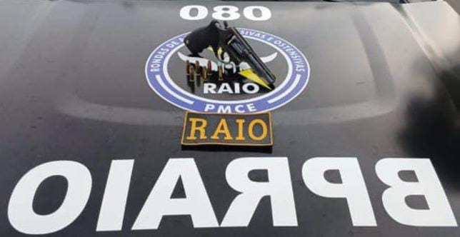  Juazeiro: Equipe RAIO realiza prisão por porte ilegal de arma de fogo.
