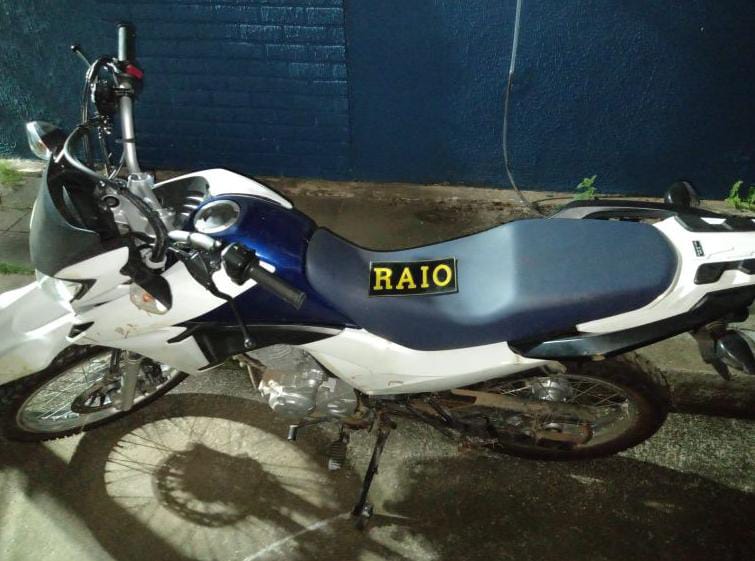  Várzea Alegre: RAIO recupera moto com queixa de roubo.