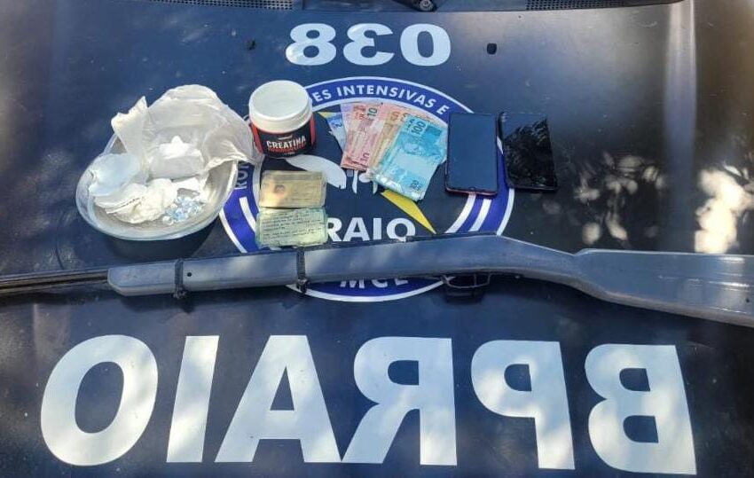 Ico: Prisão por drogas, arma de fogo e adulteração de veículo.