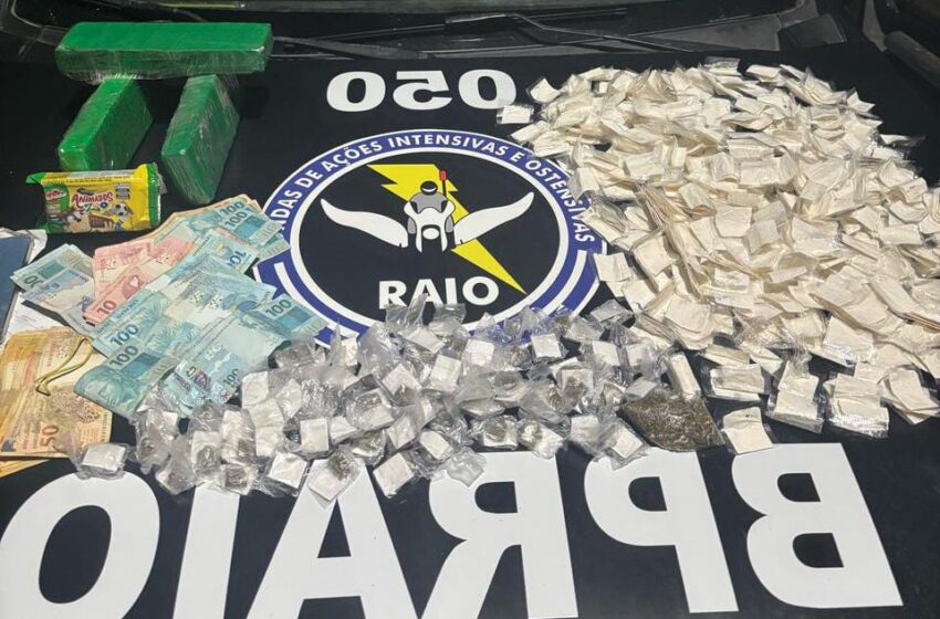 Mombaça: BPRAIO tira mais drogas de circulação.
