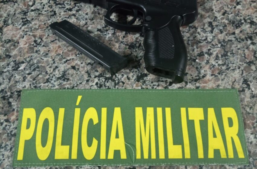  Mauriti: PM faz apreensão por simulacro de arma de fogo.