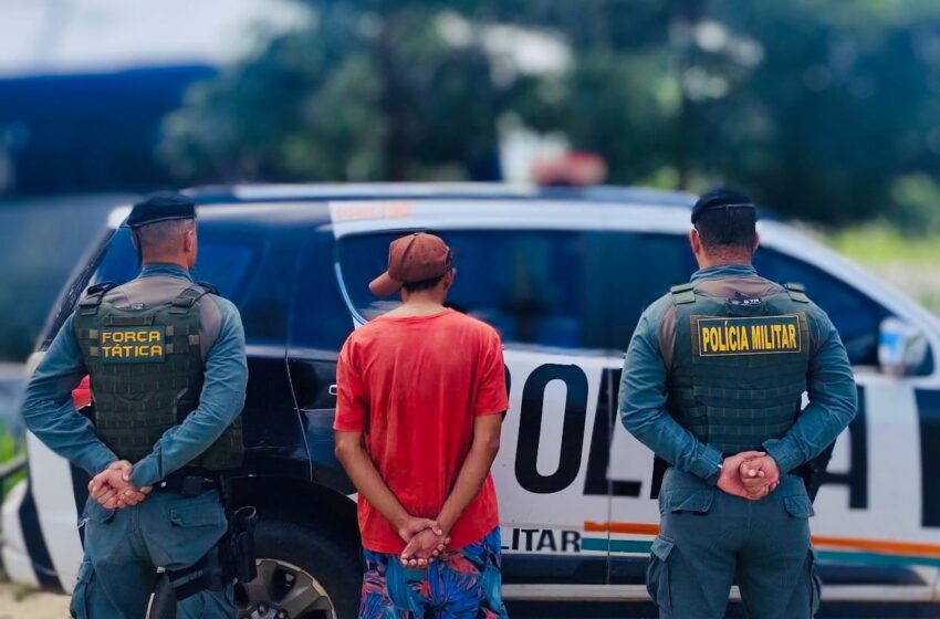 Milagres: Polícia Militar prende homem por mau trato a animal.