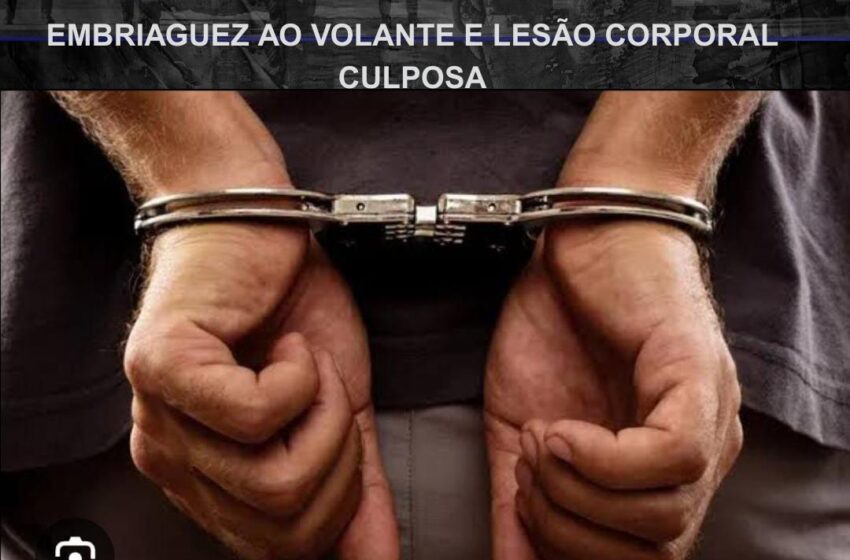 Barbalha: Prisão por embriaguez ao volante e lesão corporal culposa.