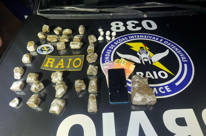  Balanço de apreensões do BPRAIO nesse dia 26 de Abril.