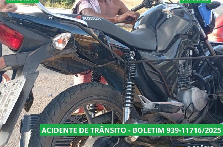 Mauriti: PM registra colisão frontal entre motocicletas.