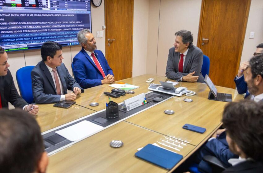 Elmano discute novos investimentos para o Ceará em Brasília.