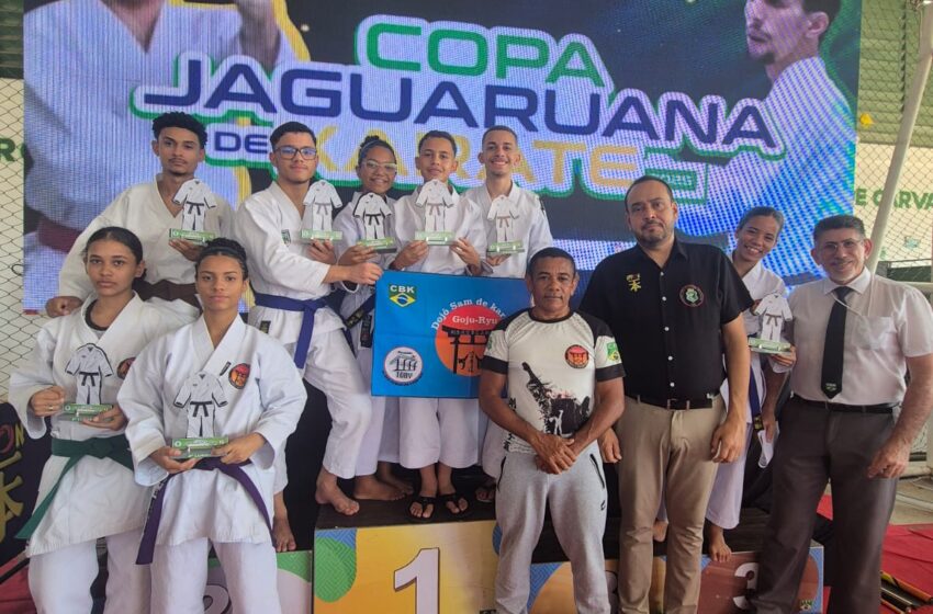  Brejo Santo: Equipe Dojô Sam, se Destaca na Copa Jaguaruana de Karatê.