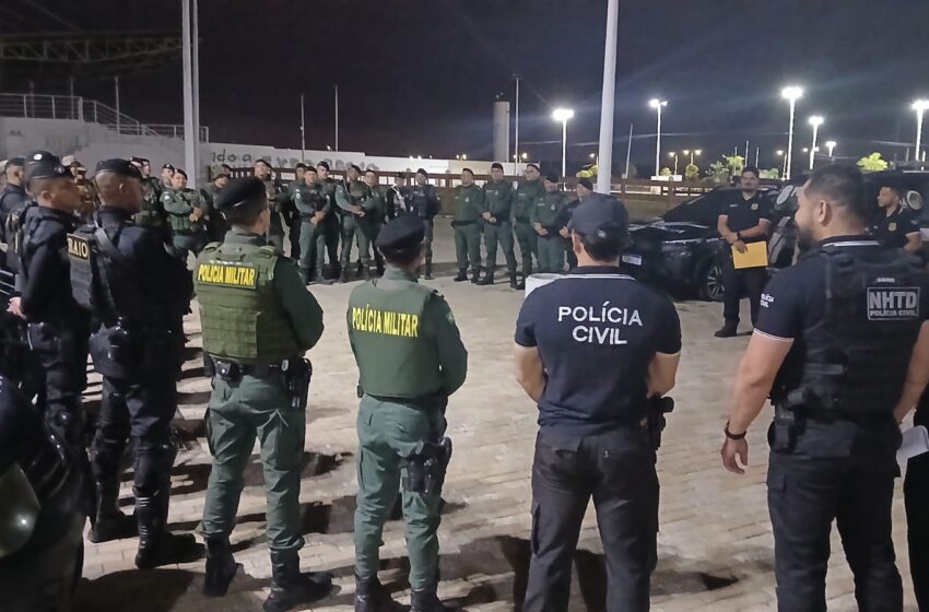 Forças de Segurança realizam Operação Integração, Cariri Cearense